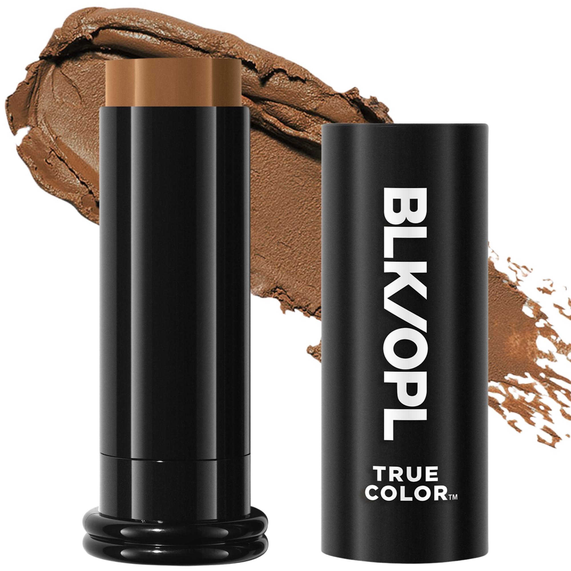 Black Opal BLK/OPL Skin Perfecting Foundation Stick, SPF 15 Buildable & Blendable Face Foundation Makeup with Matte Finish - Full Coverage, Color Correcting & Sculpting - Hypoallergenic (Amber)