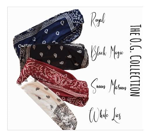 Motorcycle Hair 16" Bandana Hair (Light Brown, White Lies)