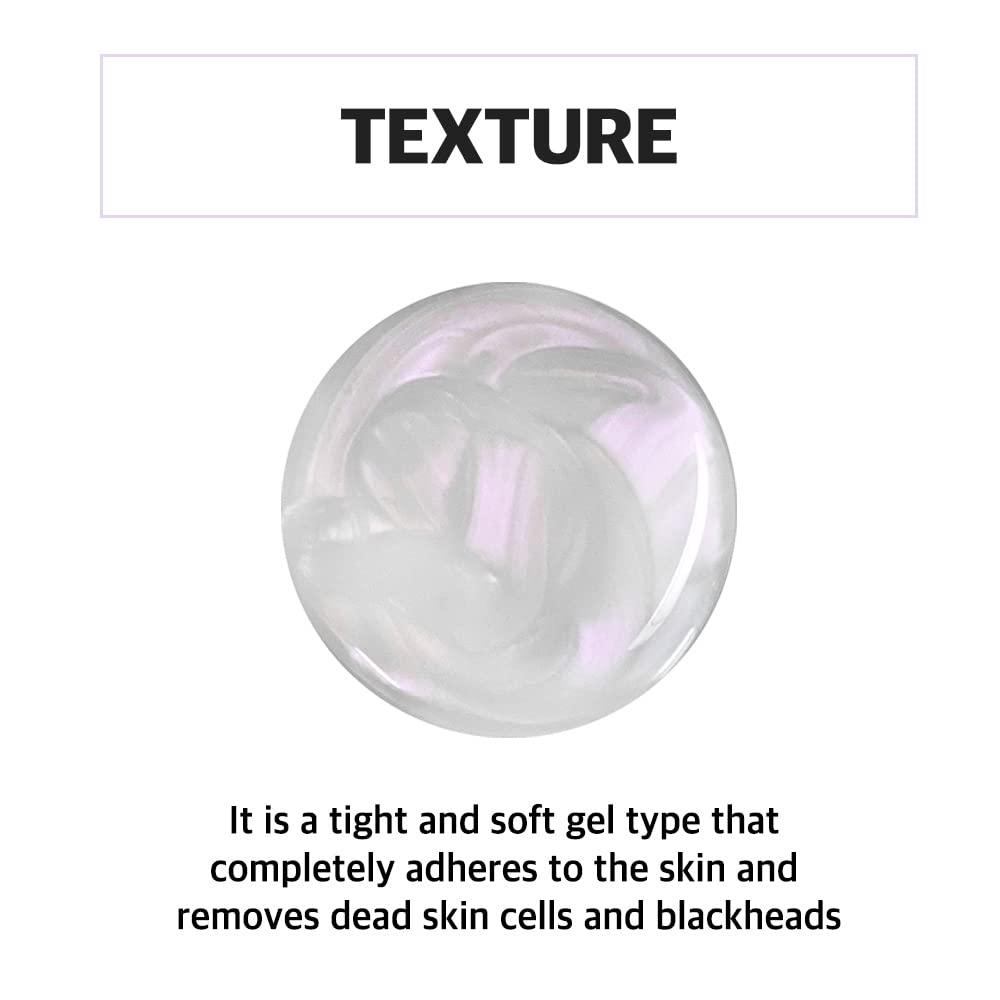 RAVIEL RAVIEL Purple Jewel Clean Peel Off Mask Pack, 3 in 1 Blackhead Remover, Witch Hazel & Pearl Extract, Unclogging Tightening Enlarged Pores, Anti aging (4.1 fl oz)