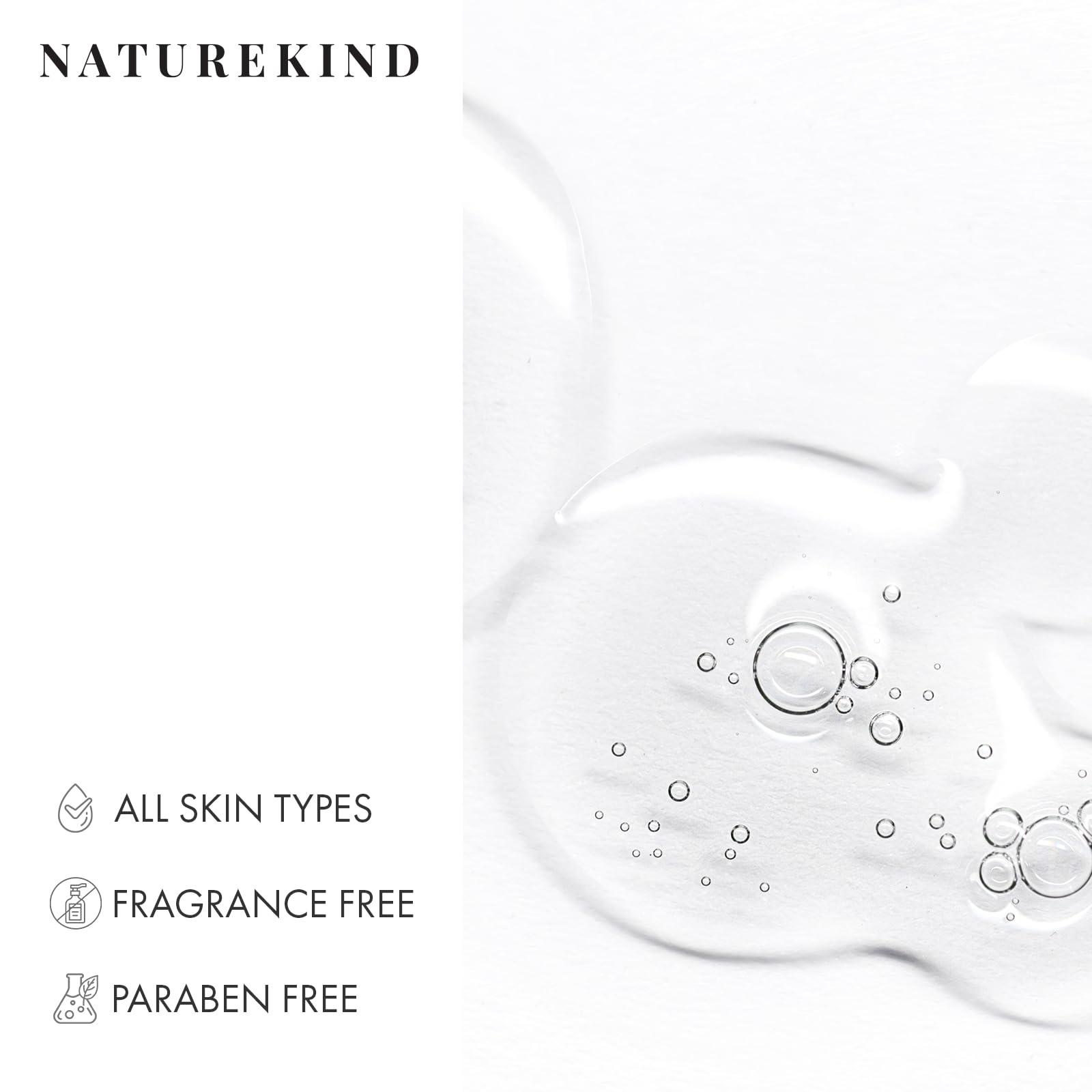 NATUREKIND NATUREKIND AHA Deep Cleansing Facial Oil with Jojoba Oil, Tea Tree Oil, PHA and Centella Asiatica, Korean Blackhead Remover, Pore Cleaner and Sebum Remover, 145ml, 4.9 fl. oz.