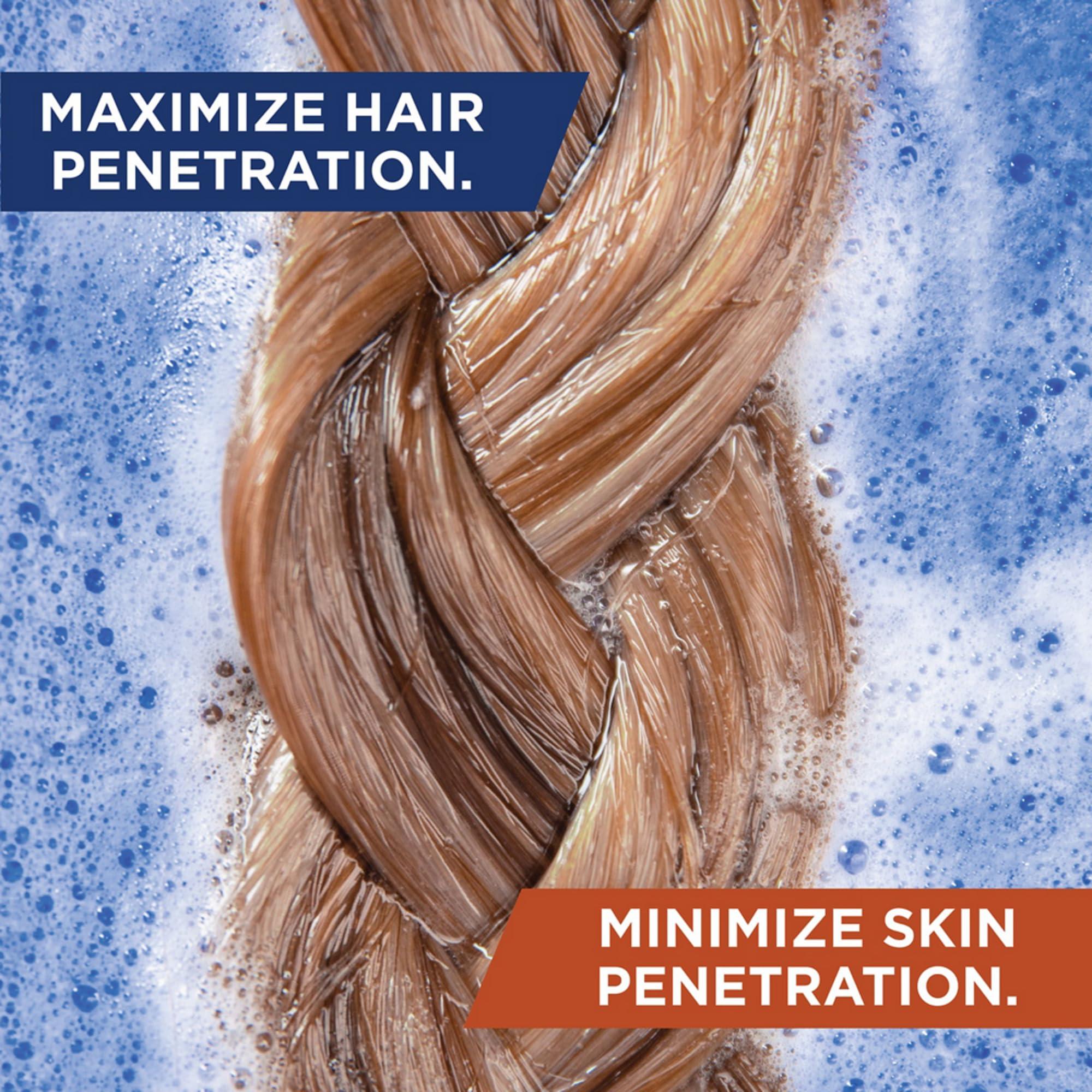 John Frieda John Frieda Blue Crush Conditioner, Toning Shampoo for Brunette Hair, Nourishes Color-Treated and Natural Hair, Blue Pigments for Vibrant, Cool-Toned Brunette Hair by Reducing Orange Tones, 8.3 Oz