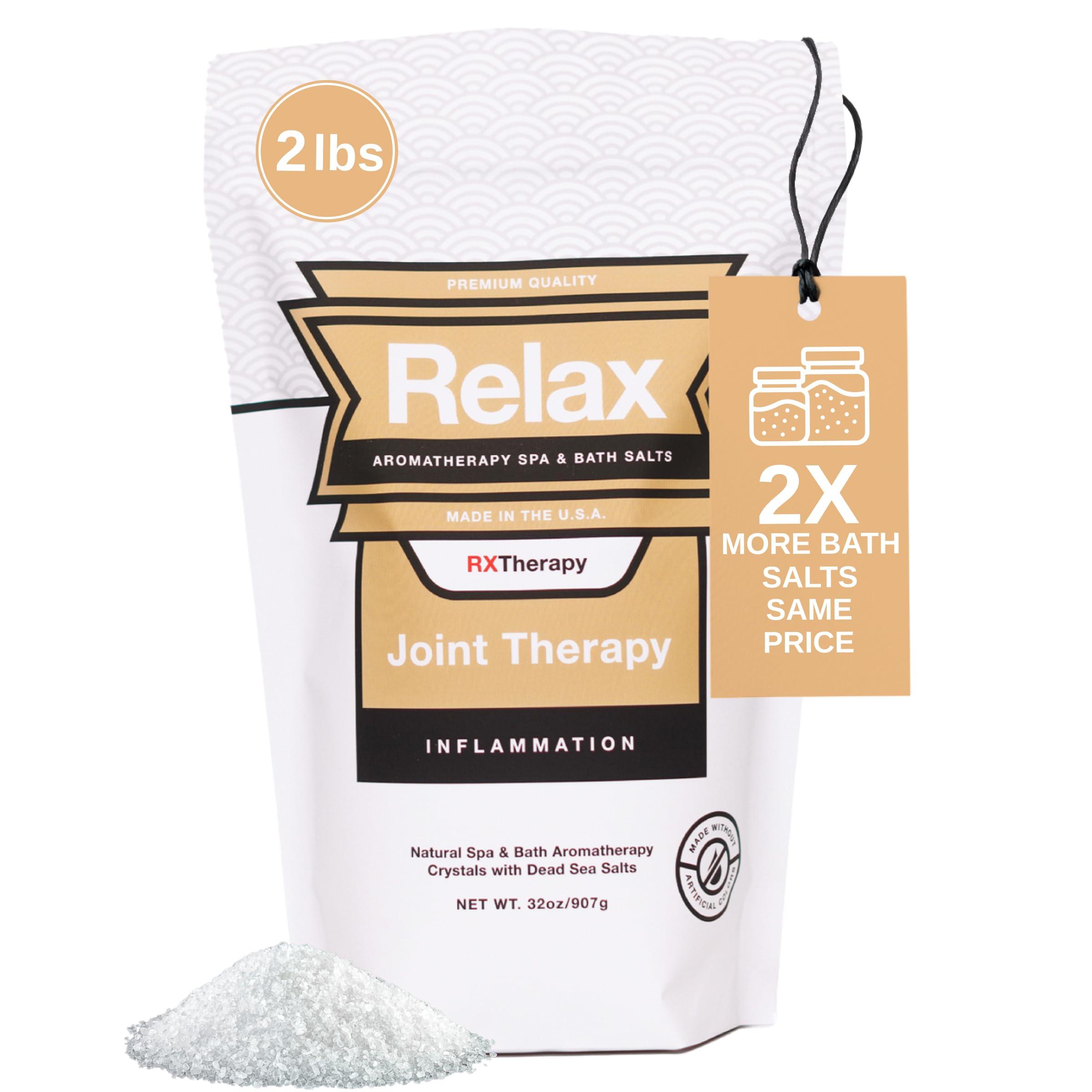 Relax Spa & Bath Relax Spa & Bath, Epsom Salt Aromatherapy Bath Salts, Epsom Salt Bath Soak Muscle Recovery, Sore Muscle Bath Soak, Dead Sea Salt for Soaking, Hot Tub Spa Aromatherapy, Joint Therapy