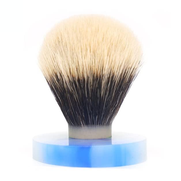 Boti Boti Brush-SHD NC Finest Two Band Badger Hair Knot Gel Tip Bulb Type Daily Barber Beard Care Tool Beard Shaping Kit (20mm)