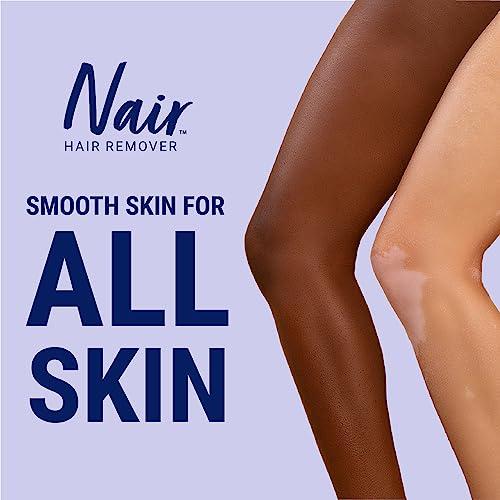 Nair Nair Glide On Hair Removal Cream, Arm, Leg, and Bikini Hair Remover, Depilatory Cream, 3-pack, 3.3 oz Stick