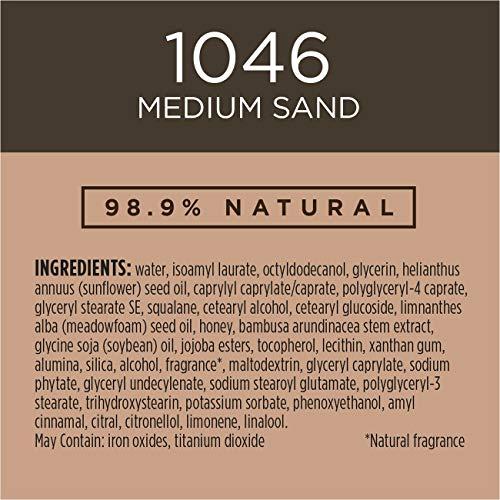 Burt's Bees BURTS BEES Medium Sand Goodness Glows Liquid Makeup, 1 FZ