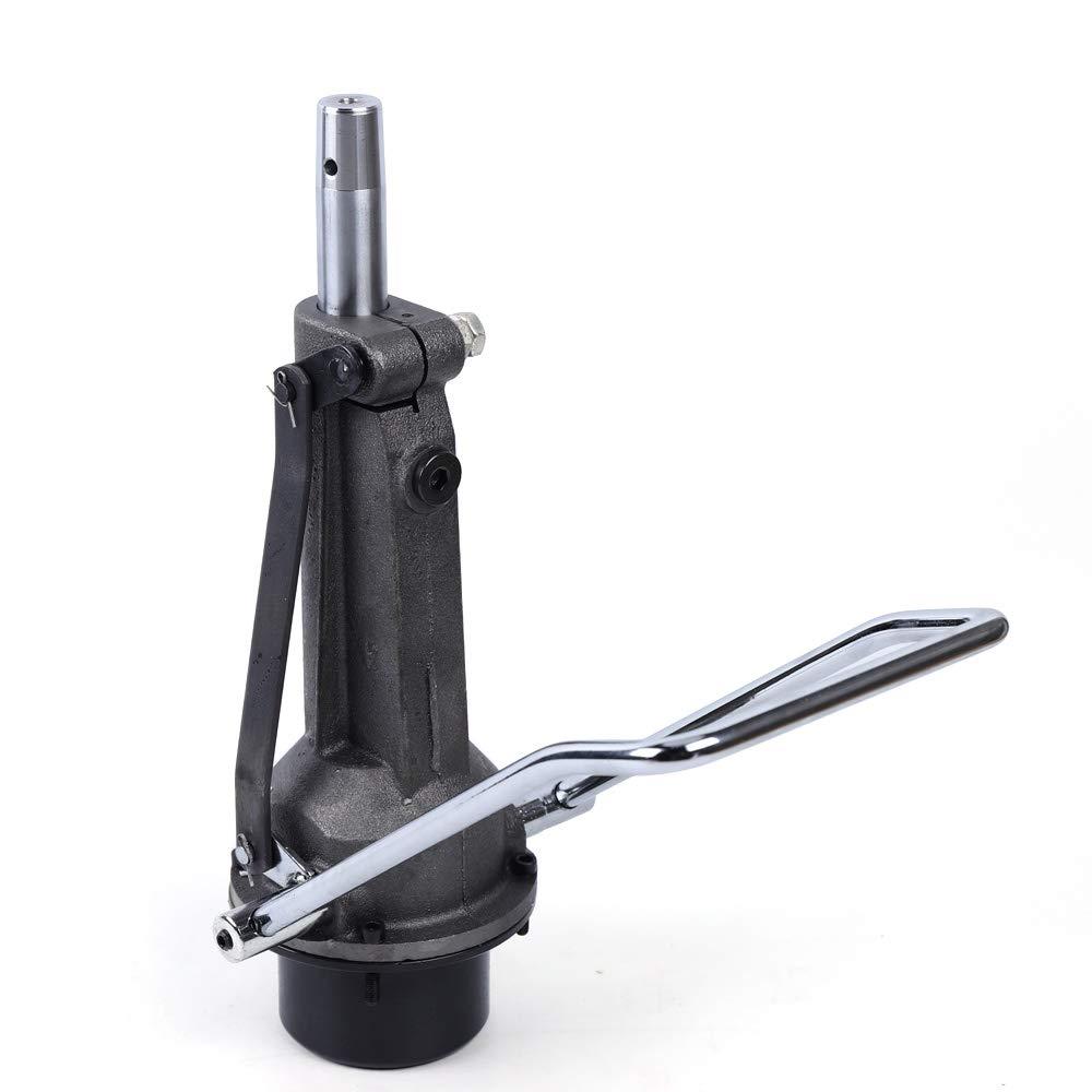 Venionwa Hydraulic Barber Chair Pump Salon Chair Lift Cylinder w/ 23" Base Replacement, Hydraulic Lift Cylinder Replacement for Hairdressing Salon Office Chair 4.3in Adjustable Height (4.3in Adjustable Height)