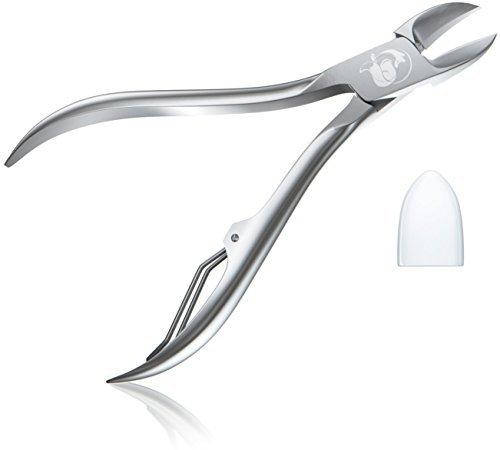Fox Medical Equipment Fox Medical Equipment Toenail Clippers - Professional Nail Clippers for Thick and Ingrown Nails - Precision Toenail Clipper - Best Nippers for Thick Toenails - Stainless Steel Soft Grip Nail Clipper