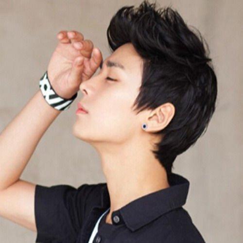 E Support E Support™ Handsome Boys Black Short Wig New Vogue Sexy Korean Men's Male Hair Cosplay Wigs