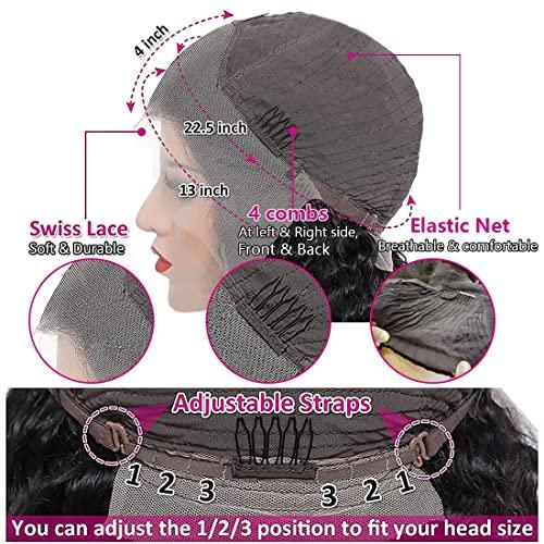 Azkiu Ginger Orange Lace Front Wigs Human Hair Straight Lace Front Wig 13x4 Hd Frontal Wigs Human Hair Pre Plucked With Baby Hair Ginger Wig Human Hair Lace Front Wigs for Black Women 150% Density 20Inch