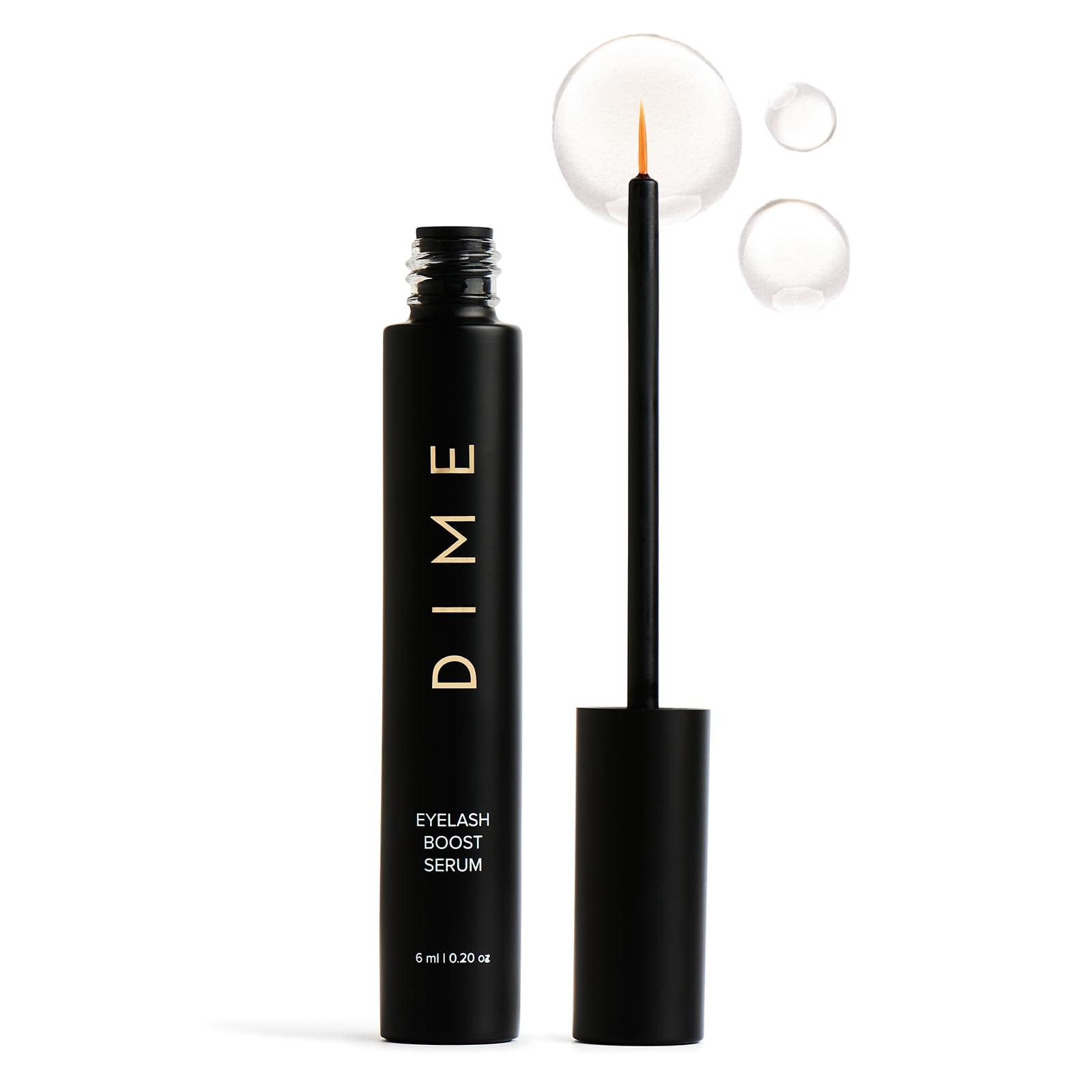 Dime DIME Beauty Eyelash Boost Serum, Eyelash Growth Serum for Healthier, Longer, Thicker Eyelashes, 0.20 oz / 6 ml