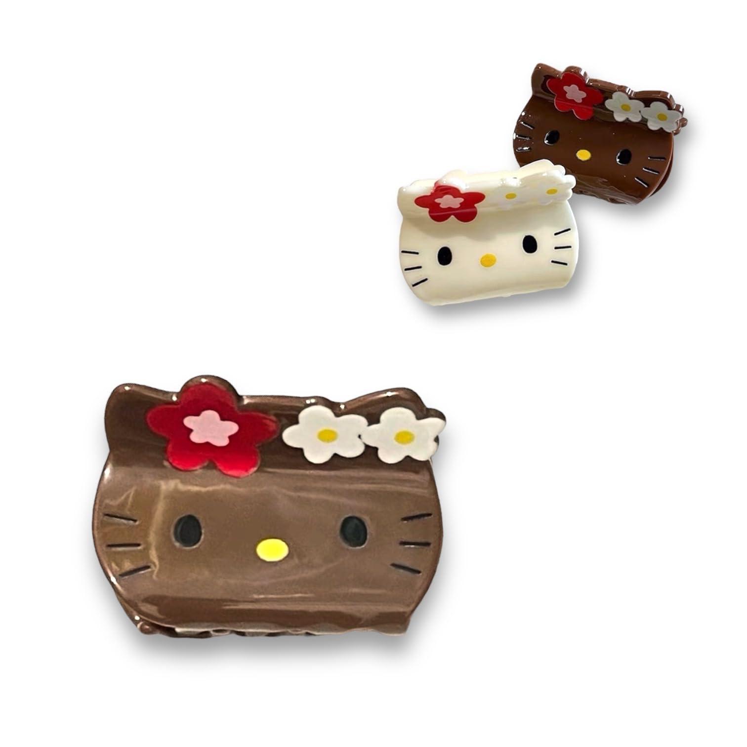 KOZUKI KOZUKI Anime Hair Clip - Hawaiibrown Kawaii Hair Style Japanese Hair Claw - Cute and Durable Hair Claw for Women and Girls - 1 Count