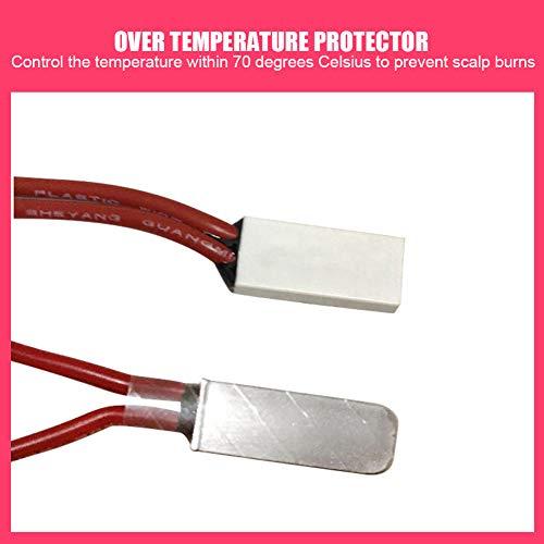 HURRISE Hair Steamer, Thermal Heat, Deep Conditioning Black Hair Scalp Treatment Spa Hot Head Care Electric for Home Use