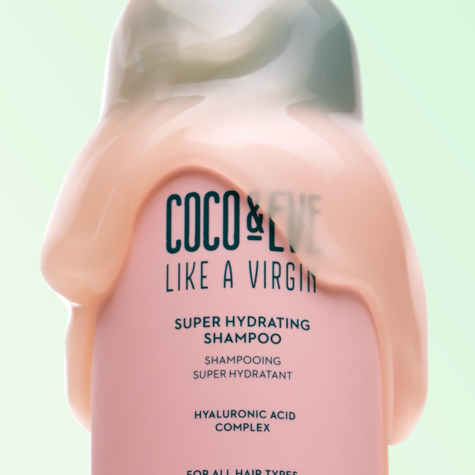 Coco & Eve Coco & Eve Like A Virgin Super Hydrating Shampoo - Natural, Sulfate free Hair Care with Argan Oil, Coconut and Avocado Oil. For Dry Damaged, Color Treated Hair.