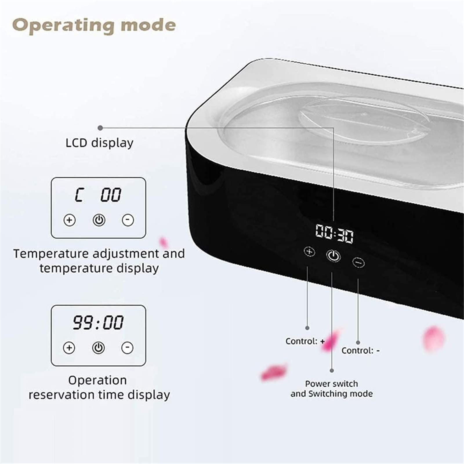 Jrcfnss Jrcfnss Paraffin Wax Machine, Wax Bath for Hands and Feet, Electric Wax Bath with Paraffin Wax Set, Professional Thermal Paraffin Bath, Arthritis Treatment Relieves Muscle Stiff