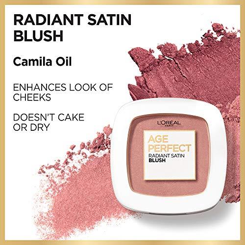 L'Oréal Paris L'Oreal Paris Age Perfect Radiant Satin Blush with Camellia Oil, Berry