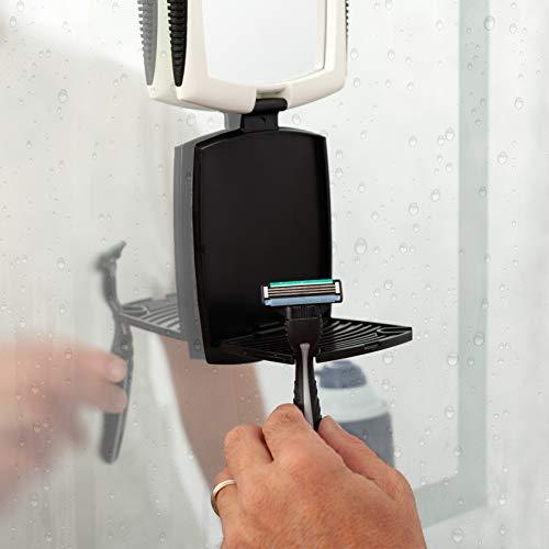 Zadro Zadro Z’Fogless Travel Shower Shaving Men’s Grooming Mirror, Black