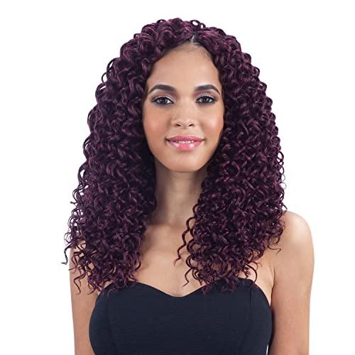 Free Tress Free Tress Synthetic Hair Crochet Braids Beach Curl 12'' (OT350)
