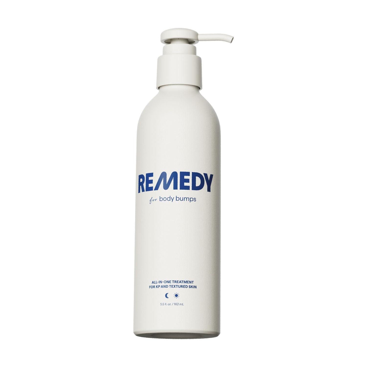 Remedy Science Remedy for Body Bumps Treatment for Keratosis Pilaris (KP) and Textured, Crepey Skin with Urea, Lactic Acid, and Retinol - Smoothing Body Moisturizer Lotion By Dermatologist Dr. Shah
