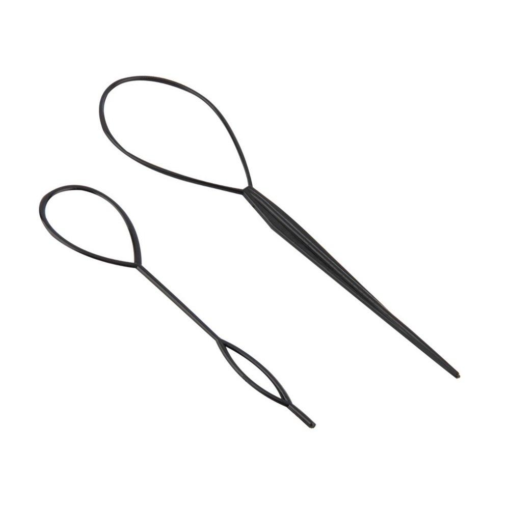 Boolavard Boolavard 2pcs Hair Braid Ponytail Maker Styling Tool TM