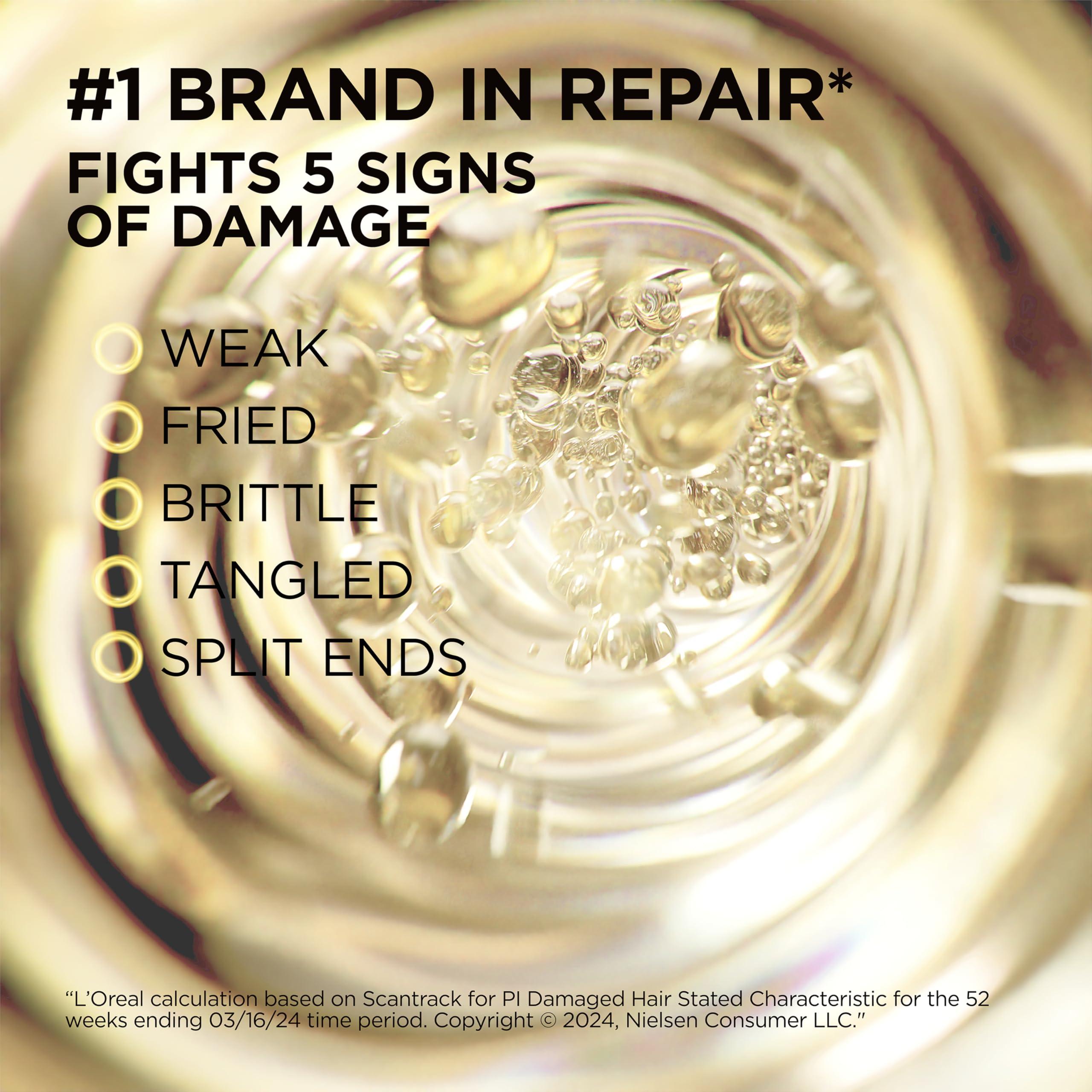 L'Oréal Paris L'Oreal Paris Elvive Total Repair 5 Repairing Shampoo and Conditioner for Damaged Hair, 28 Ounce (Set of 2)