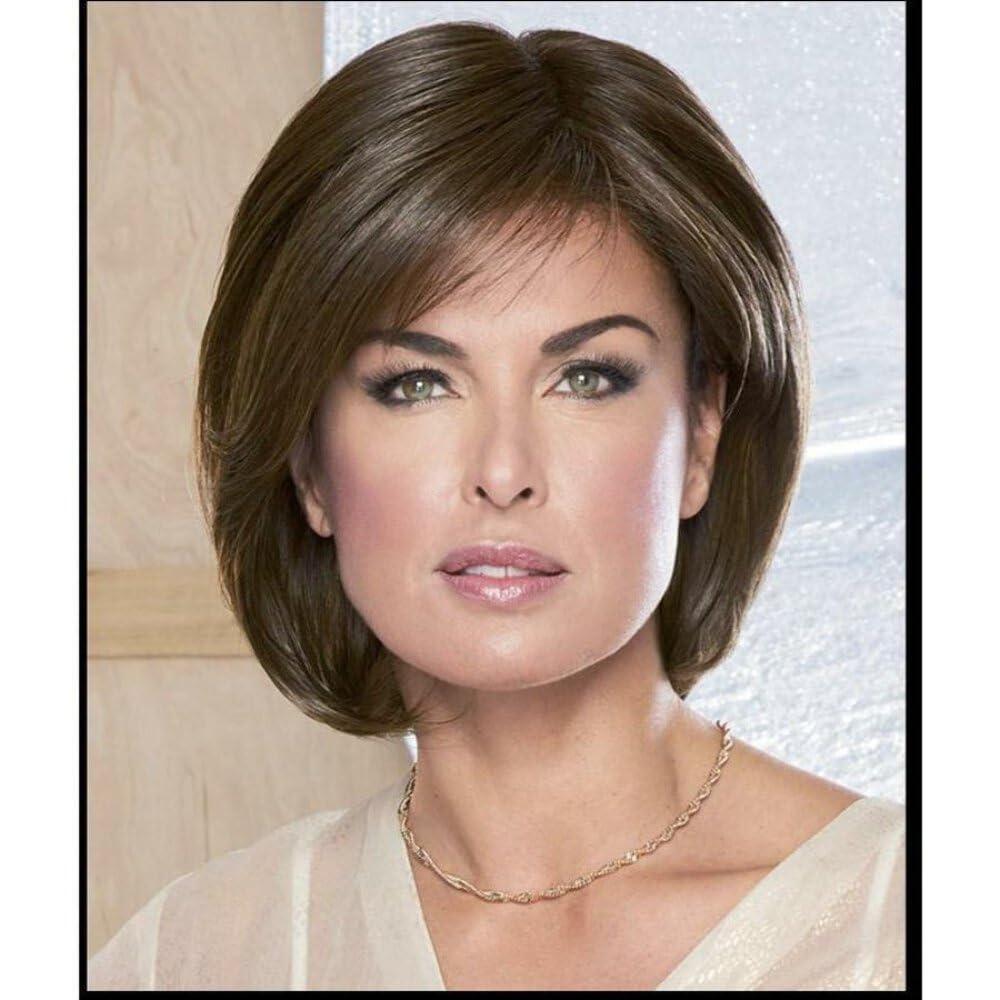 Hair u wear Raquel Welch Upstage Large Lace Front & Monofilament Synthetic Wig in RL19/23, Length: Medium
