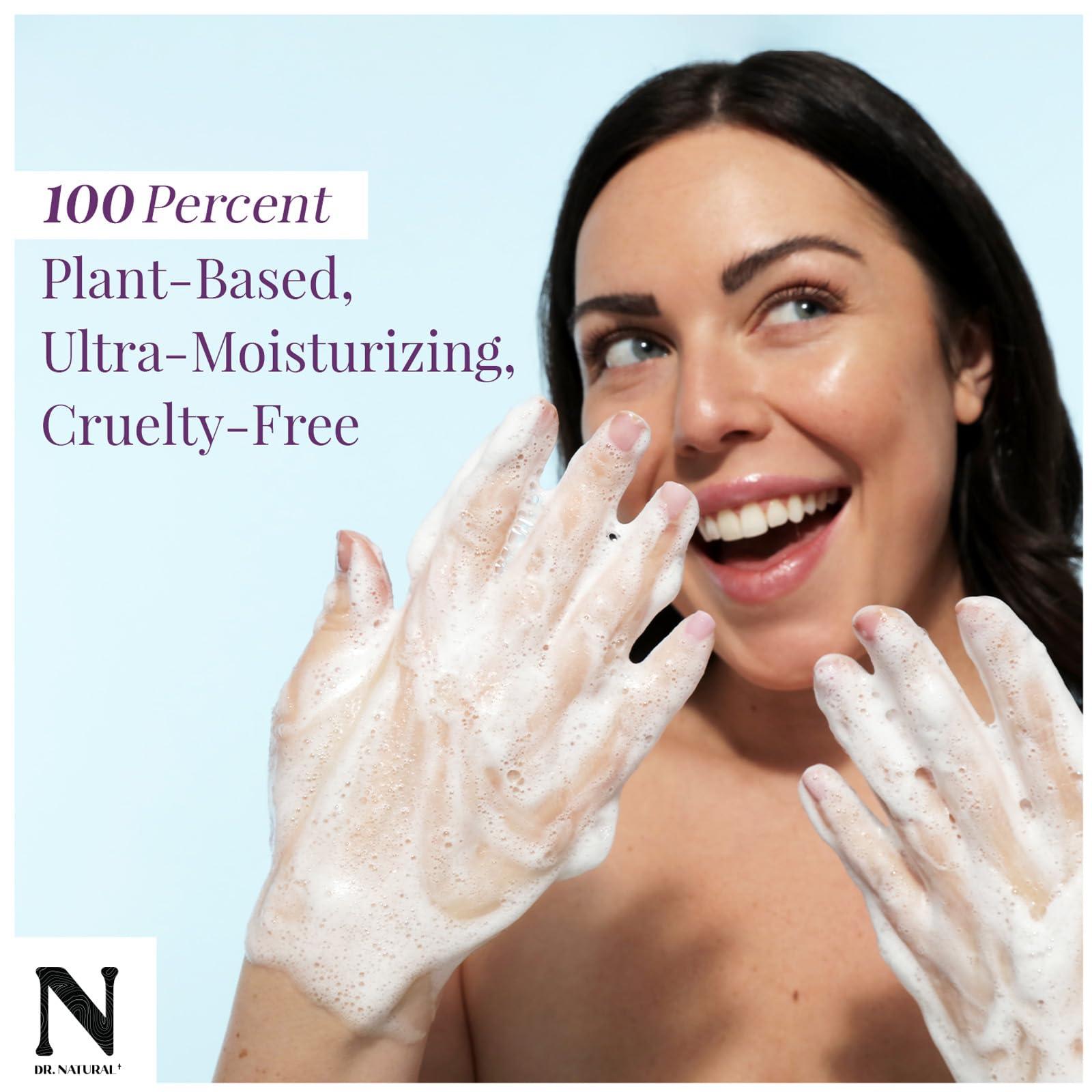 Dr. Natural Dr. Natural Multi-Purpose Baby Plus Kids Soap, Unscented, 16 oz - Plant-Based - with Shea Butter - Hypoallergenic - Body Wash, Face Wash, Hand Soap - Sulfate-Free, Paraben-Free, Cruelty-Free