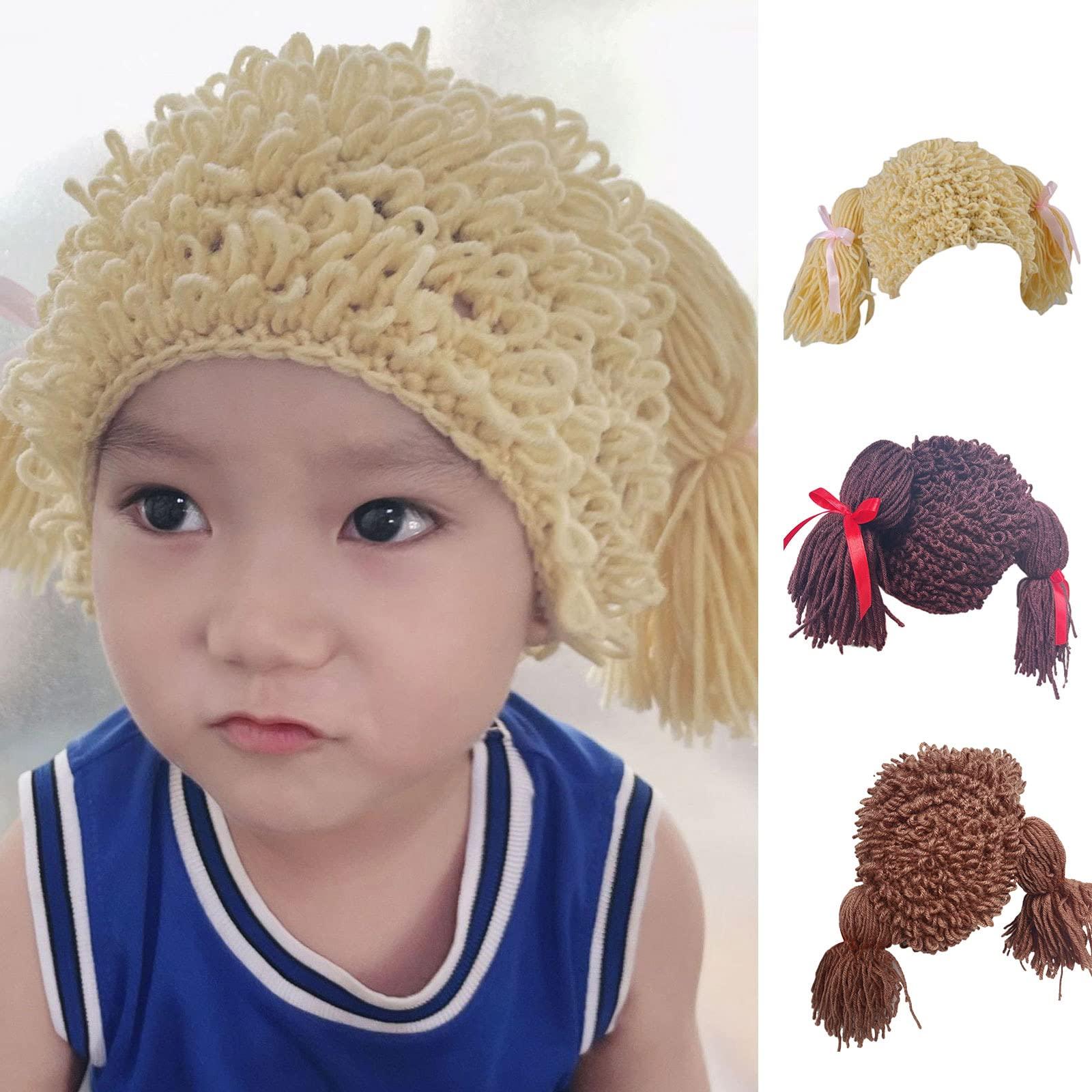Tseses Tseses Curly Brown Short Wigs for Men Layered Fluffy Synthetic Fiber Wigs for Daily Party Mens Costume Wig