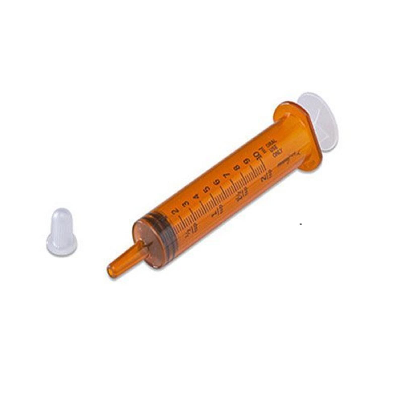 Kendall Monoject Oral Medication Syringe 10mL Clear (Box of 100) by Kendall