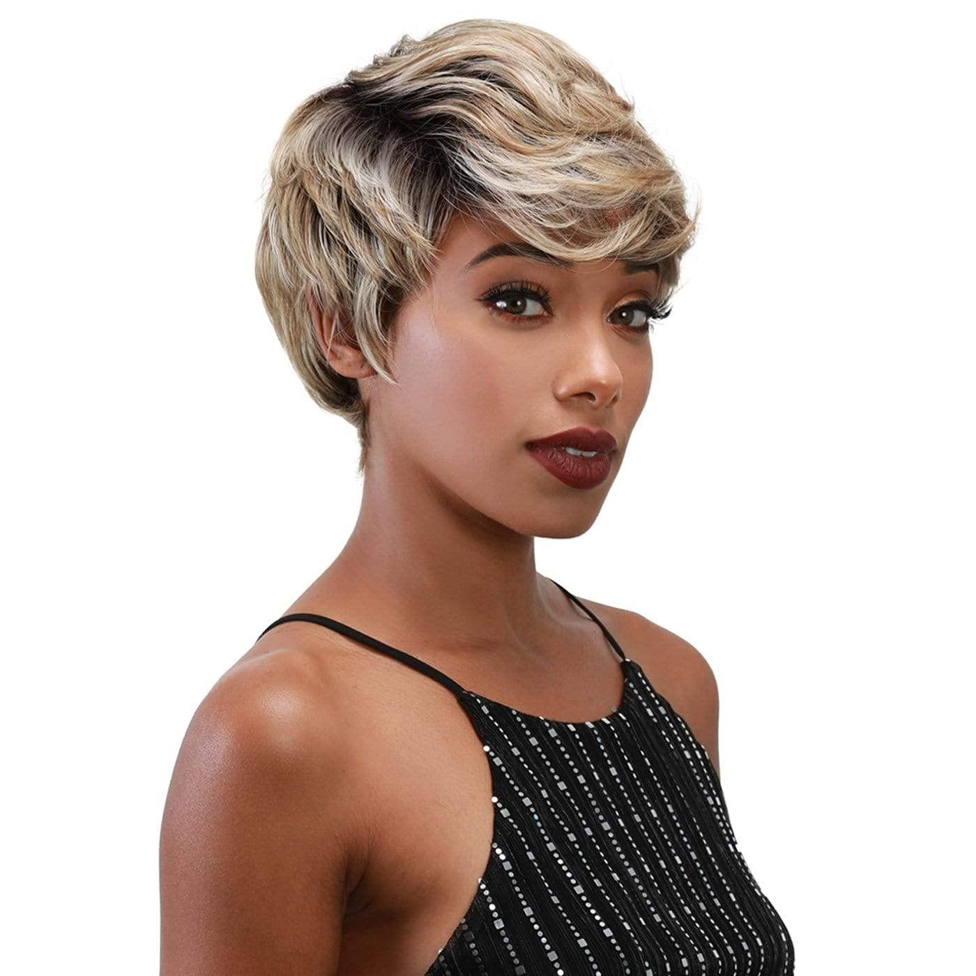 Zury Zury Sis Synthetic Sassy Razor Chic Wig - H GINGER (SOM RT LATTE BLONDE)