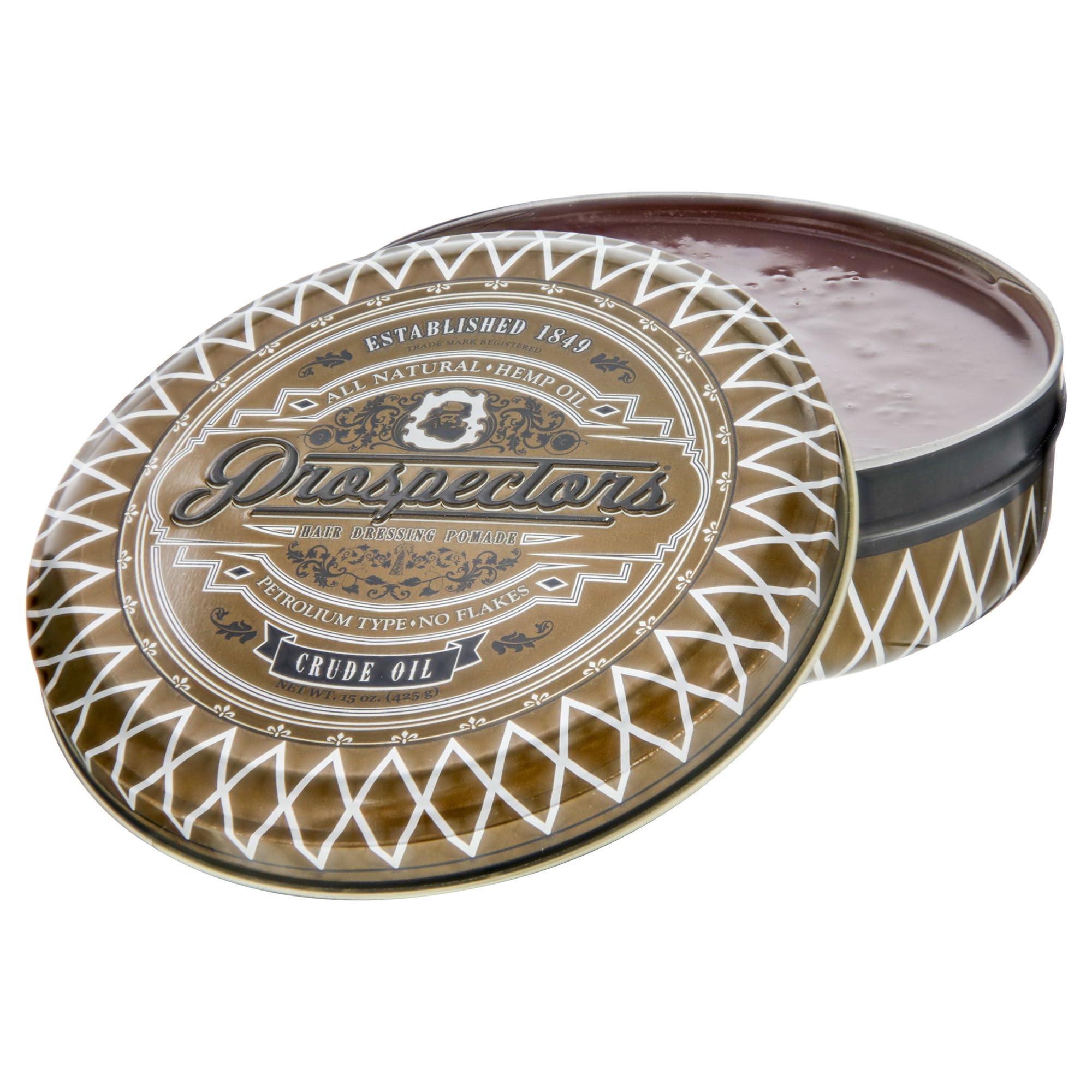 PROSPECTORS PROSPECTORS Crude Oil Hair Pomade 15 oz. Tin Can