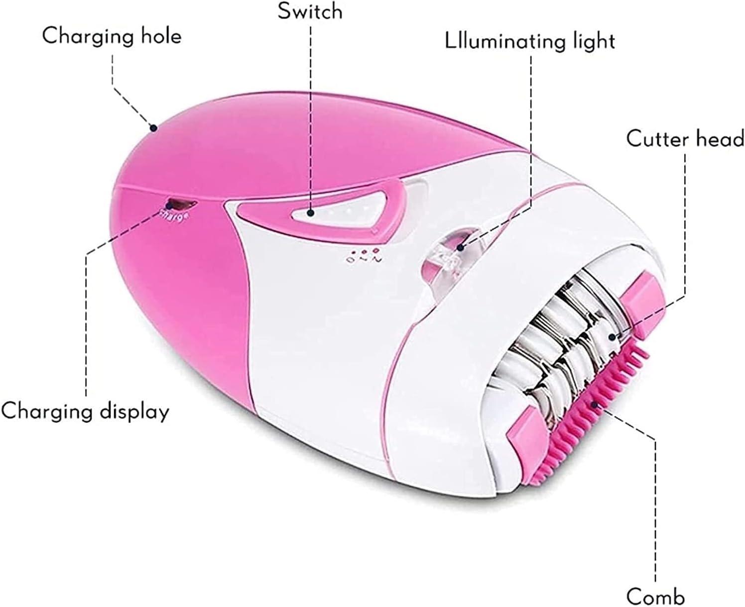 KAABETO KAABETO Cordless Women\'s Epilator for Legs, Arms, and Face, USB Rechargeable Hair Remover for Underarms and Face