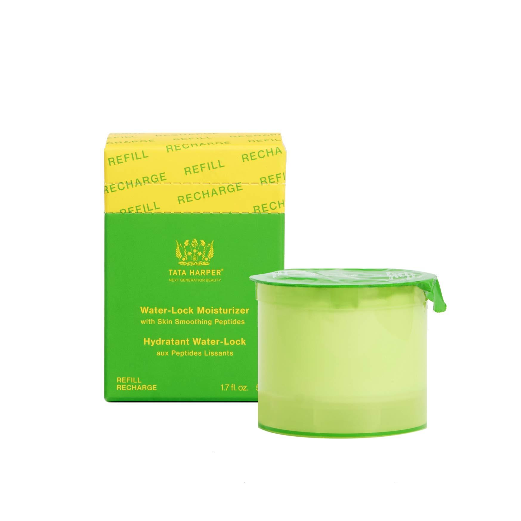 Tata Harper Tata Harper Water-Lock Moisturizer, Lightweight Gel Cream, Lightweight Moisturizer for Instantly Smooth Skin, Natural Skincare, Natural Face Cream, 50ml Refill Pod