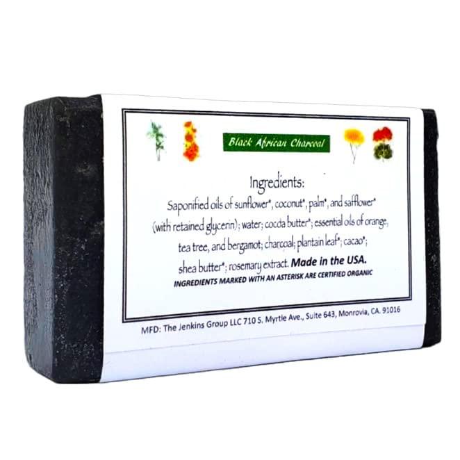 California Gold Artisan Soaps California Gold Artisan Soaps-Gold Line- Black African Charcoal Bar Soaps (2)