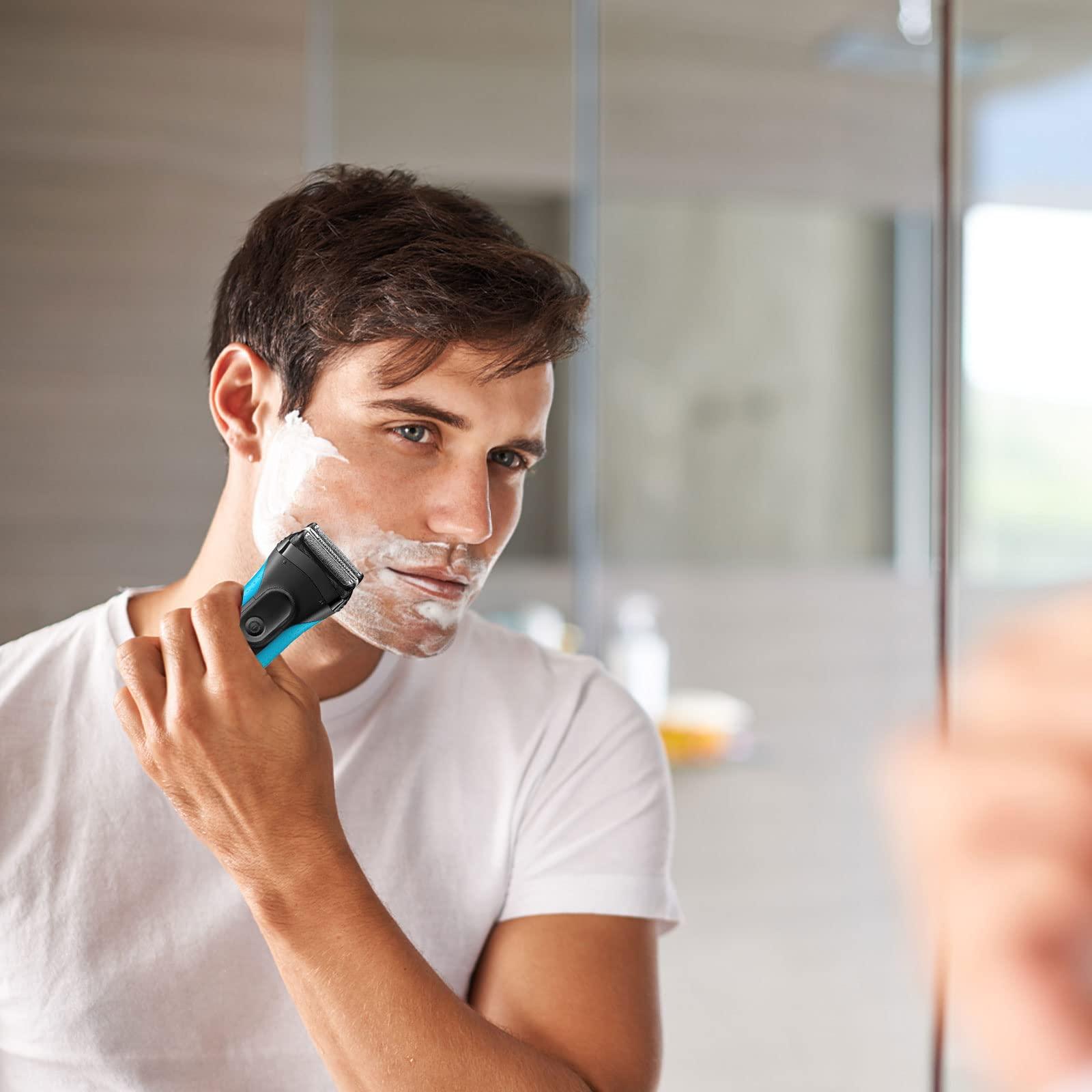 Lnauy Replacement Head Compatible with Braun Series 3-32B Shaver Replacement Head Compatible with Braun S3 3040S 3000S 3050CC 3010S 3070CC 3080S 3090S 310S 3020S 330S Electric Razor Accessories