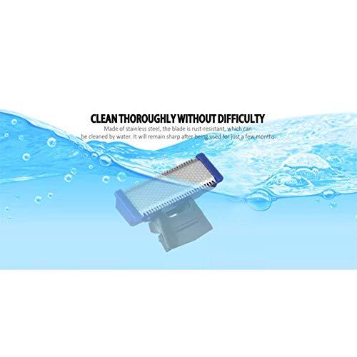 Vini Replacement Heads for Old Version of Microtouch Solo Mens Shaver Electric Micro Trimmer (Pack of 4)