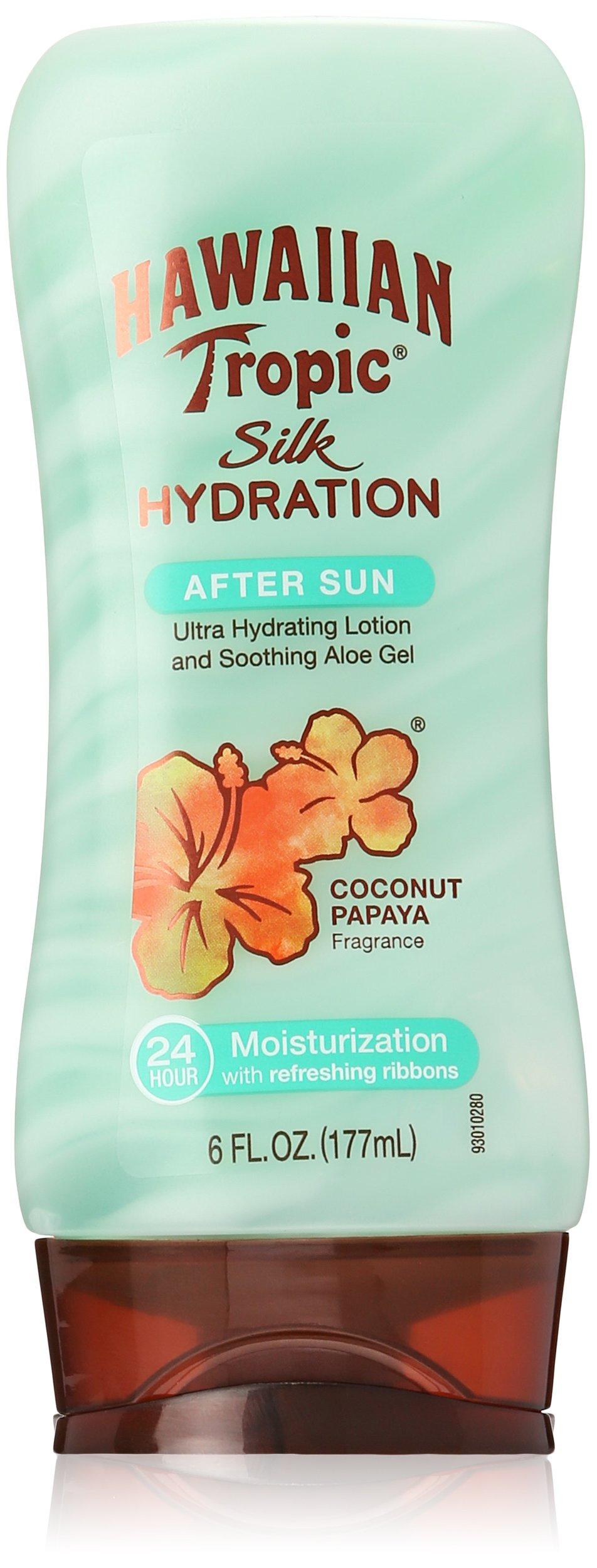 Hawaiian Tropic Hawaiian Tropic Silk Hydration Moisturizing Sun Care After Sun Lotion - Coconut Papaya, 6 Ounce
