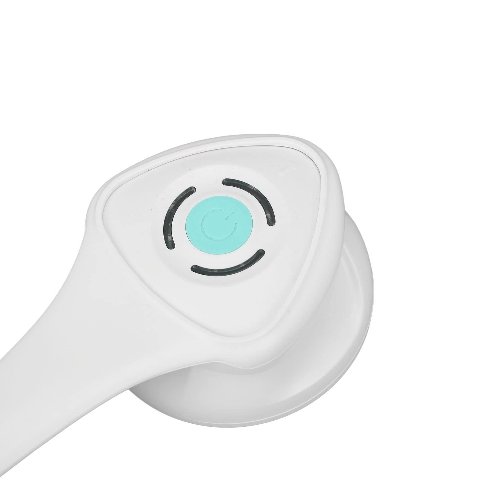 Generic Automatic Back Scrubber for Shower, Electric Body Brush Fully Automatic Electric Bath Brush Long Handle Shower Back Brush for Elderly Pregnant Women Children White