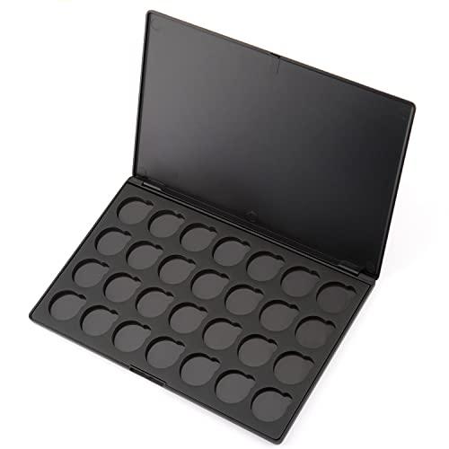 Allwon Allwon Empty Magnetic Eyeshadow Makeup Palette with 28Pcs 26mm Round Metal Pans