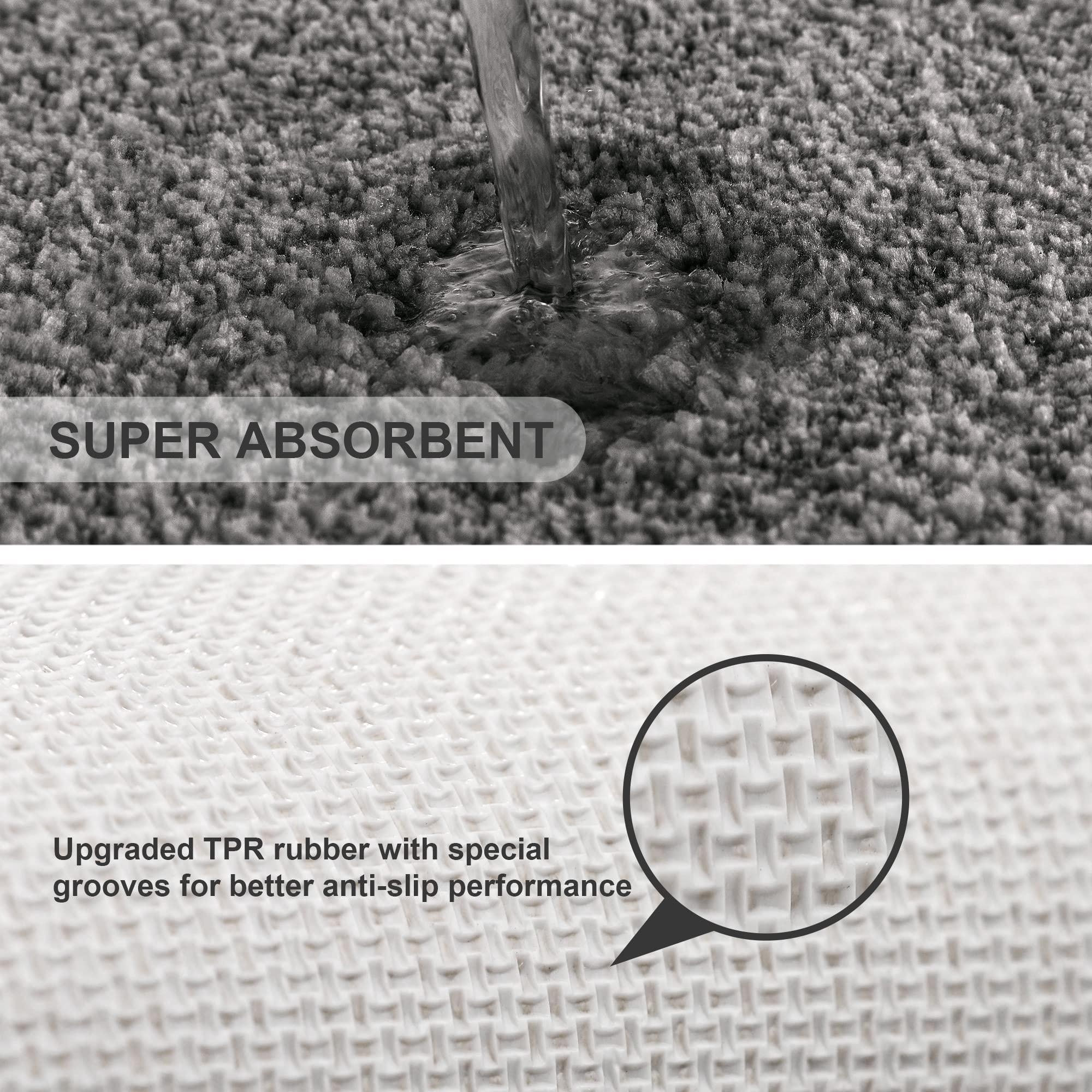 VANZAVANZU VANZAVANZU Bath Body Brush + Bathroom Rug