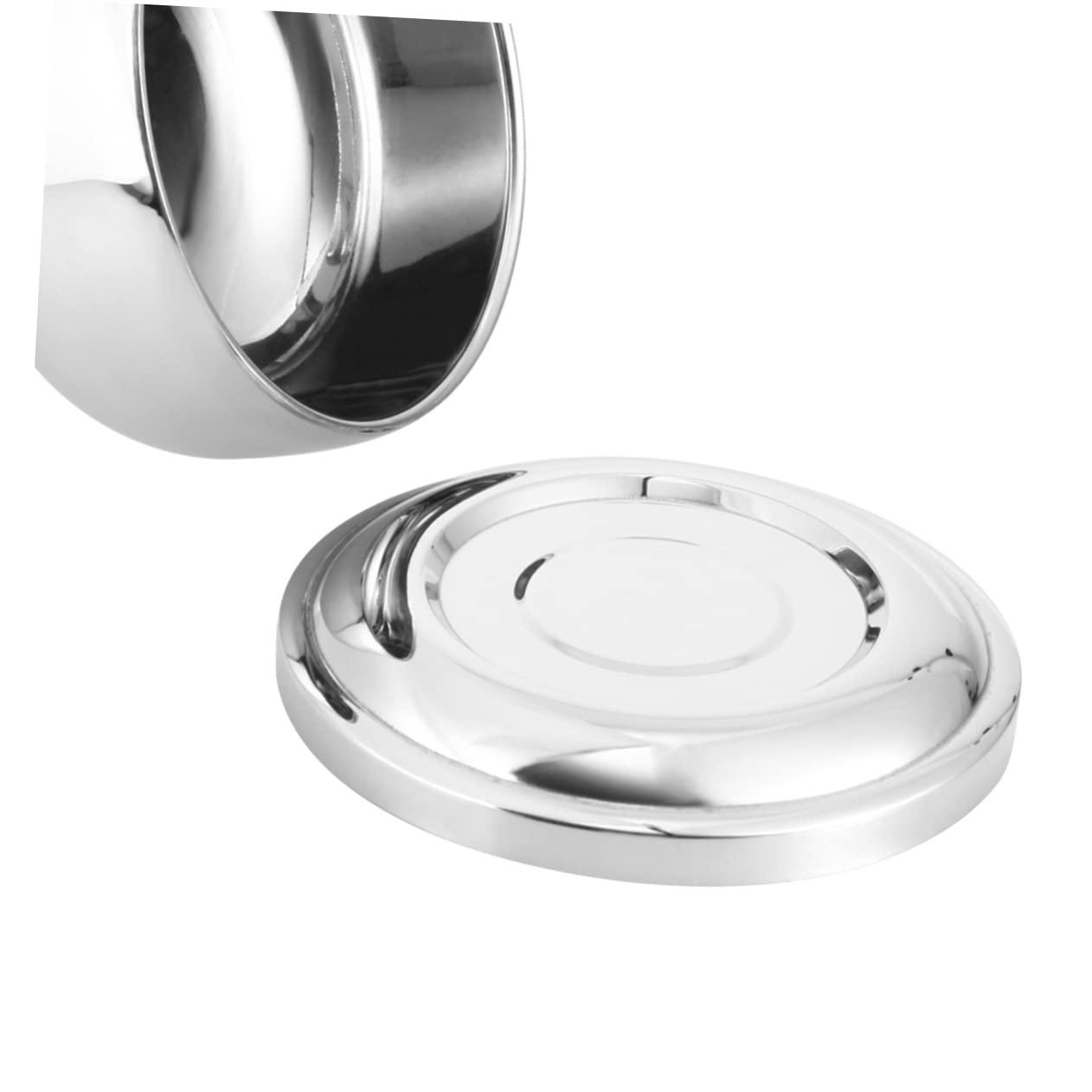 MERRYHAPY MERRYHAPY Men\'s Shaving Soap Bowl with Lid Shave Mug for Shaving Cream Compact Shaving Bowl