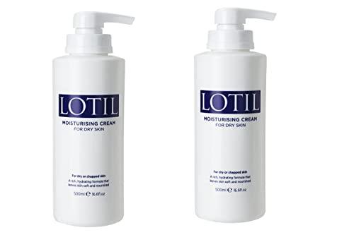 Vizor Lotil Cream Pump Dispenser 500ml2 PACK DEAL by Lotil