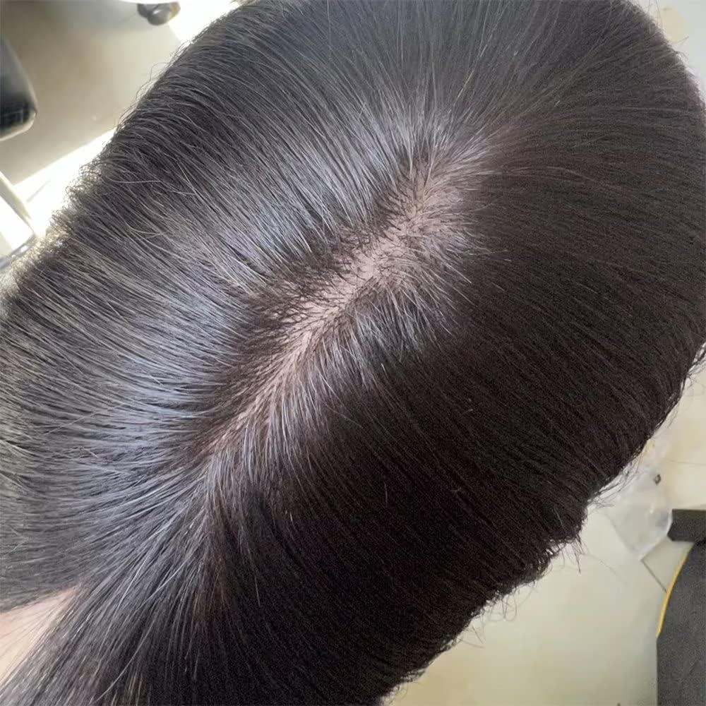 Lantianlvye 18 Inches Ombre Brown Body Wave Lace Front Wigs Highlight #27/30 Human Hair Pre Plucked Glueless Wig 150% Density 13x4 HD Transparent Frontal Wigs Lace Front Wigs for Black Women