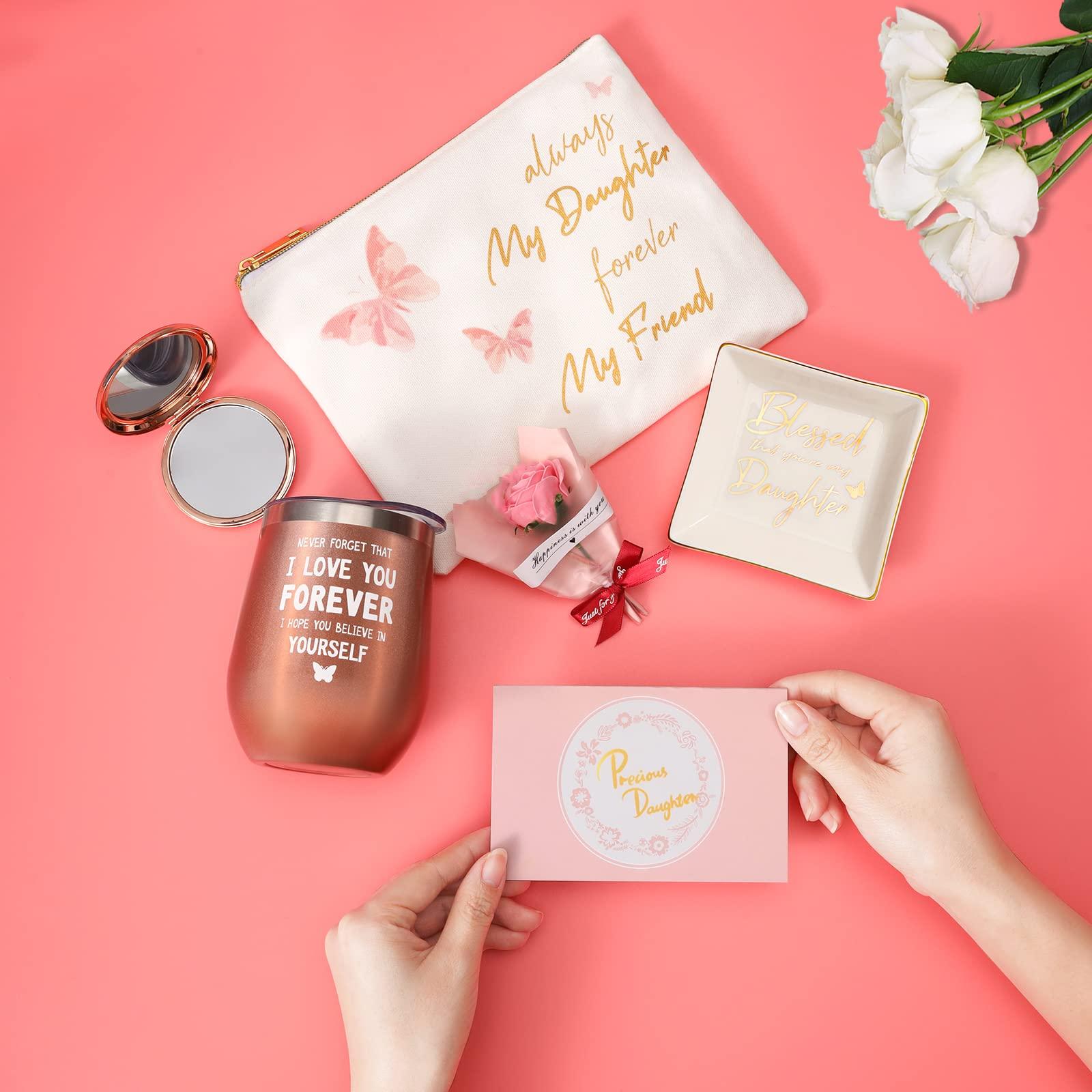 ELSEULAR Gift Box for Daughters, Birthday Gifts Basket for Grown Daughter Adult, SPA Gift Heartfelt Gift for Women and Girls from Mom Dad, Gift Sets for Graduation Congratulations Christmas Holidays Thank you