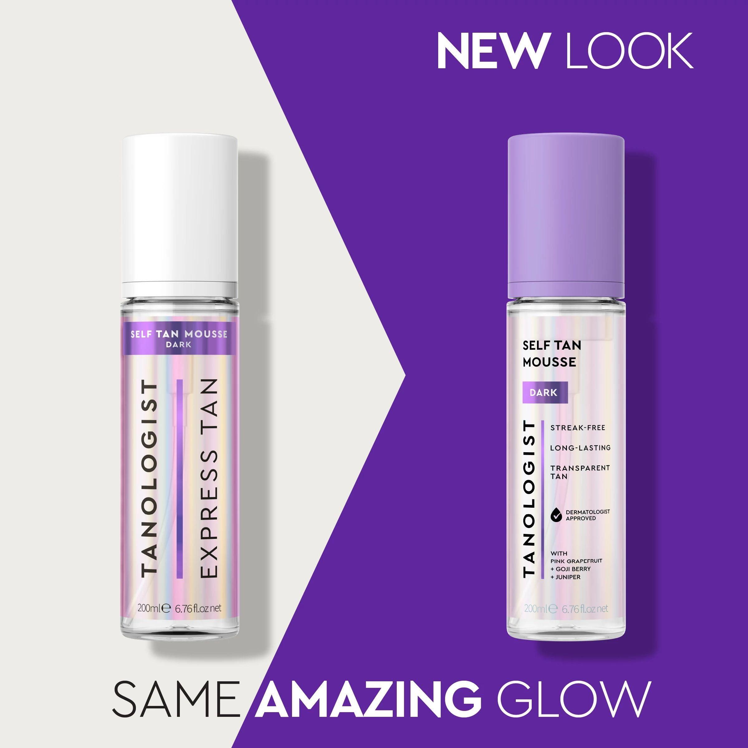 Tanologist Tanologist Express Dark Self Tan Mousse, 6.76 fl.oz/ 200 ml Bottle