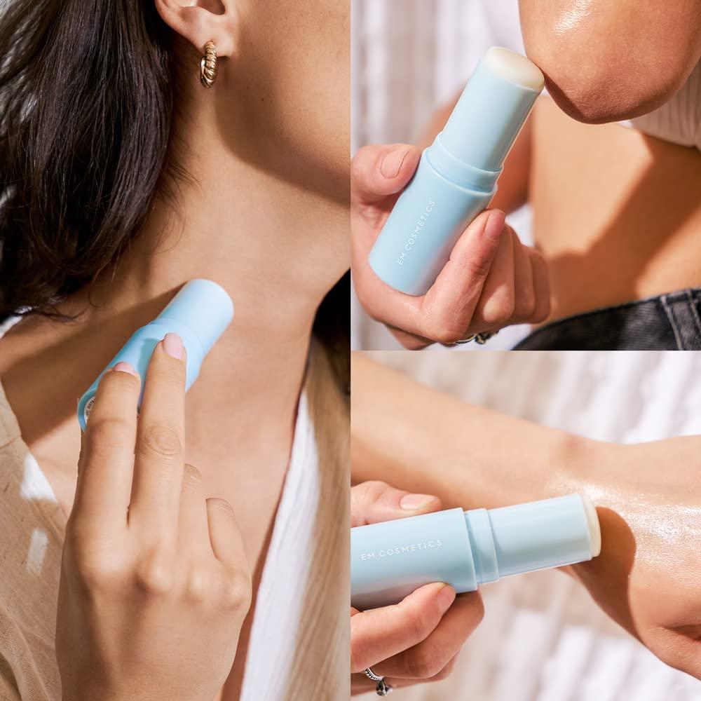 EM COSMETICS Face Cuddle Moisture Balm, Clear Balm with Squalane, Face and Body, 18 g/0.6 oz