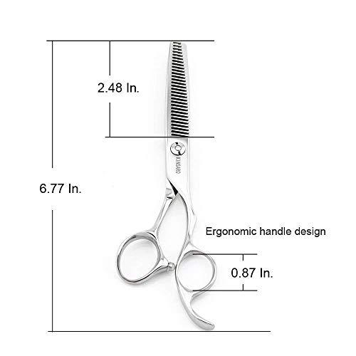 KINSARO 6 INCH Hair Cutting Scissors and 6 INCH Hair Thinning Scissors Barber Scissors Hairdressing Scissors Kinsaro