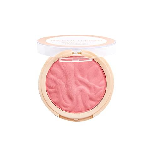 Revolution Beauty London Revolution, Blusher Reloaded, Pressed Powder Face Blusher, Highly Pigmented & Long-Lasting Formula, Ballerina, 0.26 oz