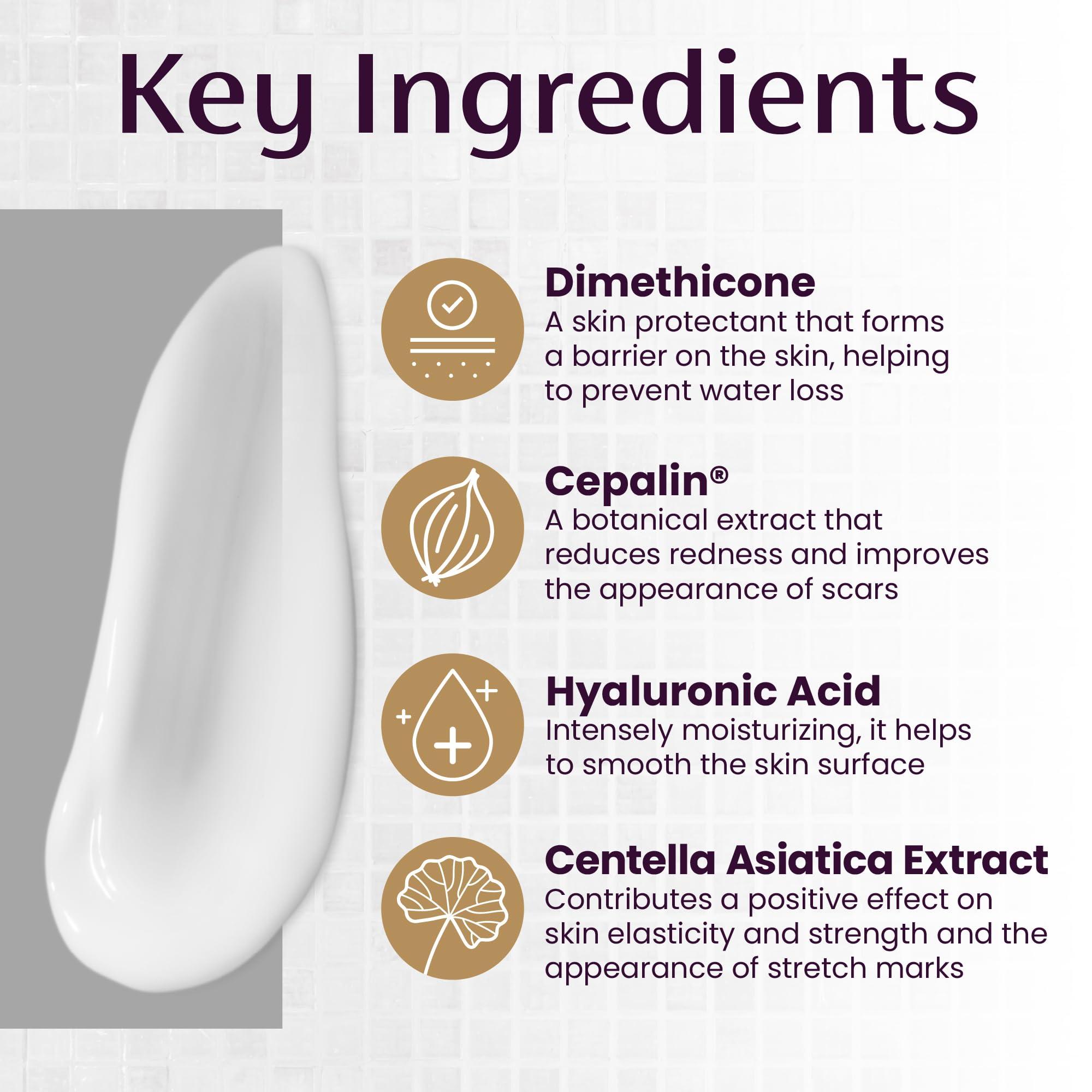 Mederma Mederma Stretch Marks Therapy, Helps Prevent and Treat Stretch Marks, Safe to Use When Pregnant & PM Intensive Overnight Scar Cream, Works with Skin\'s Nighttime Regenerative Activity