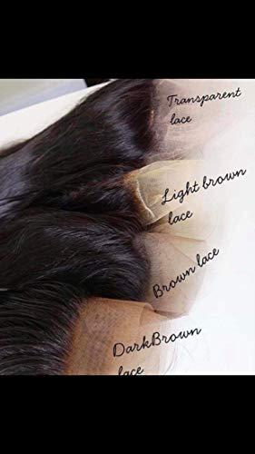 Luxe Lace Wigs Handmade Versatile 100% Brazilian LOOSE WAVE VIRGIN HAIR WIG (360 Lace Wig - 22 in)