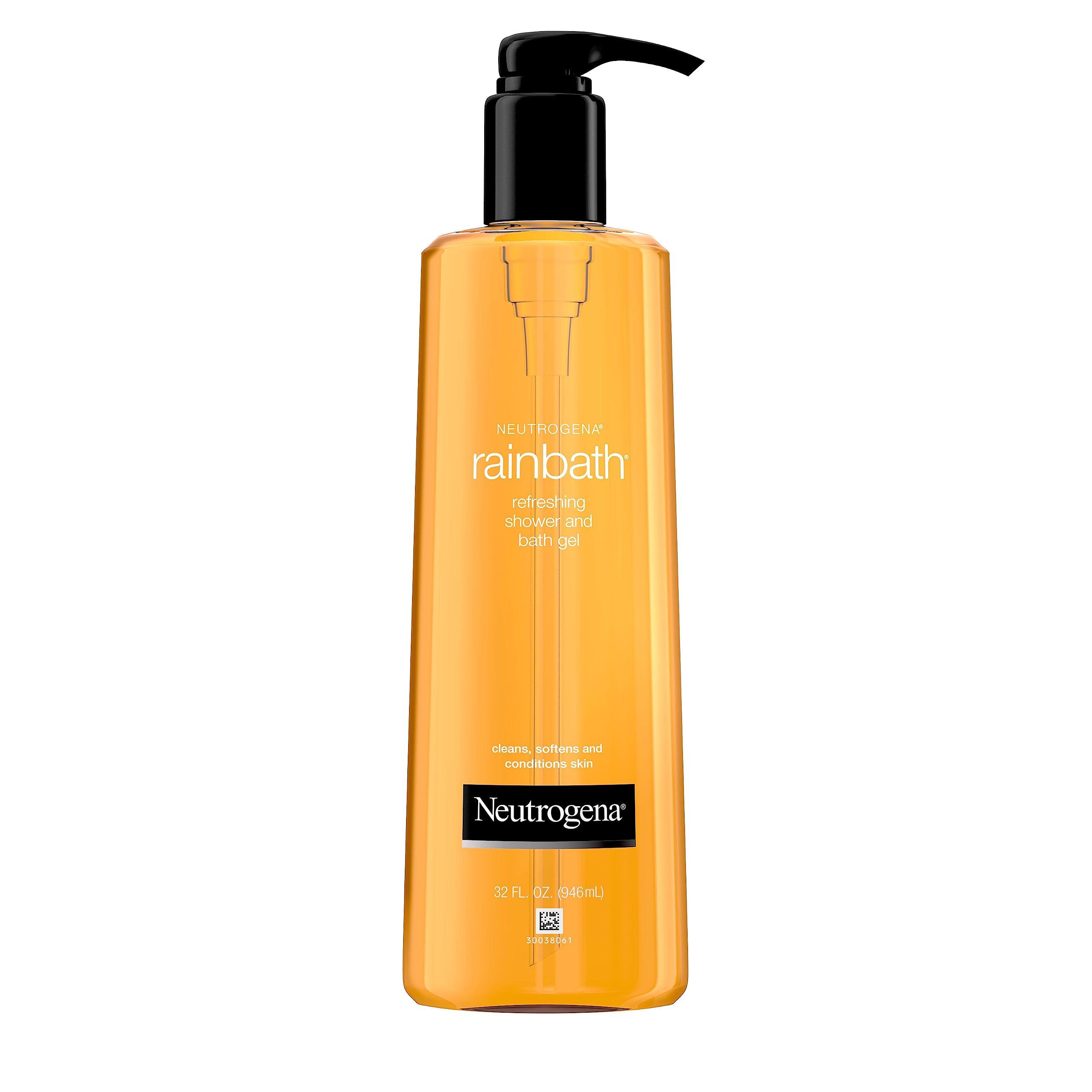 Neutrogena Neutrogena Rainbath Body Wash, Refreshing, Moisturizing Daily Body Cleanser and Shaving Gel with Clean Rinsing Lather, Original Scent, 32 fl. Oz